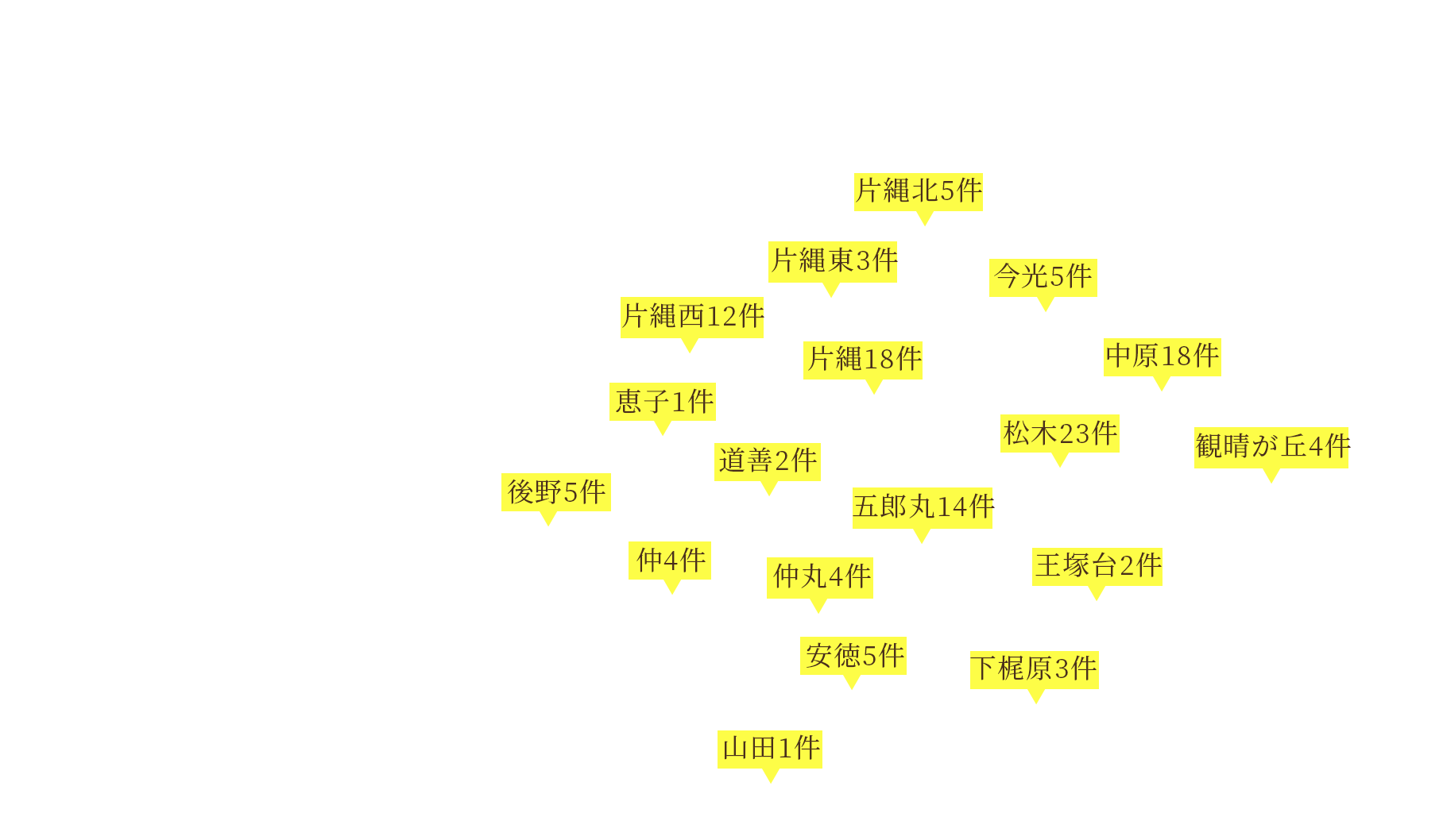 那珂川市のマップ