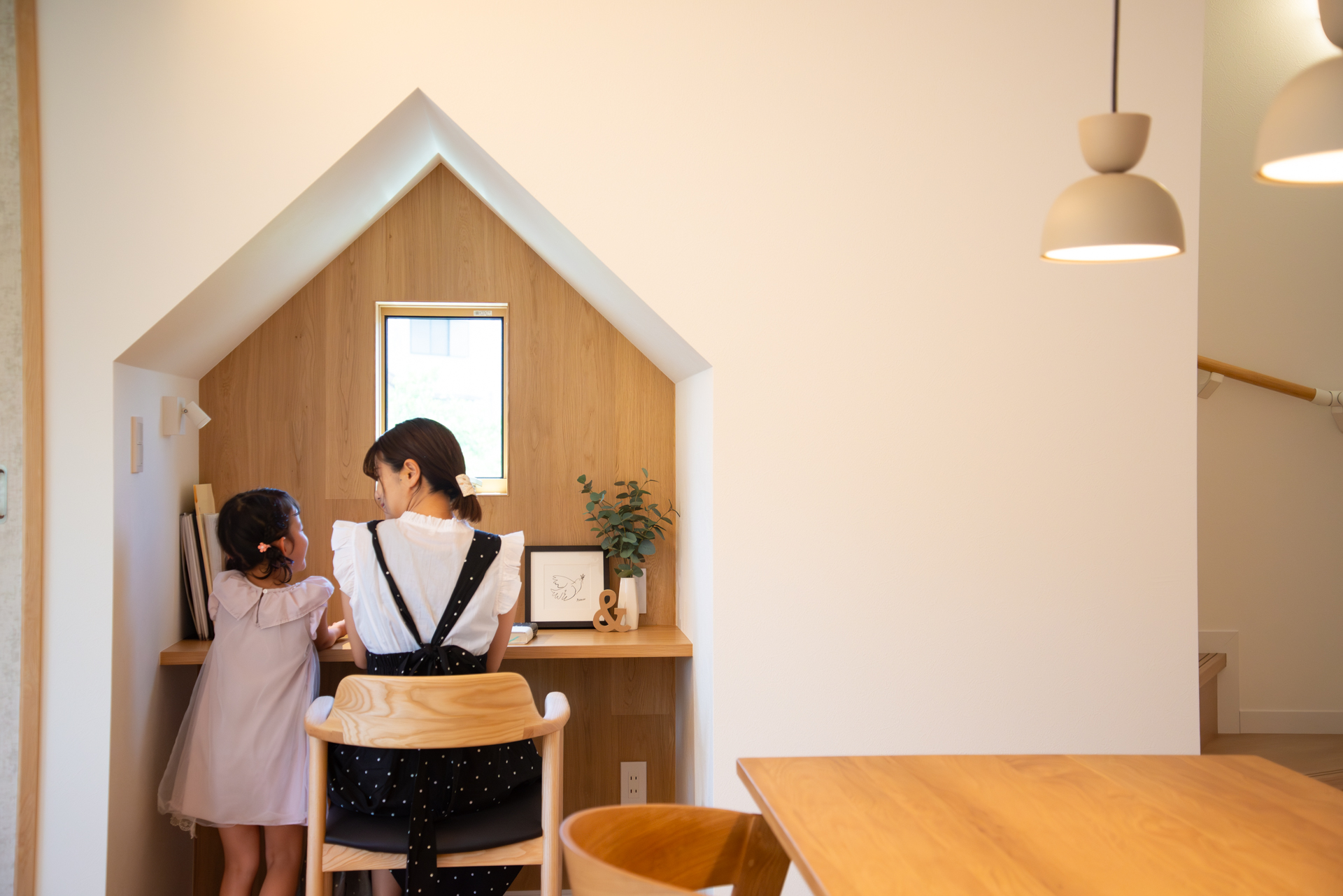 ダイニング・キッチン・バスルームまでの導線